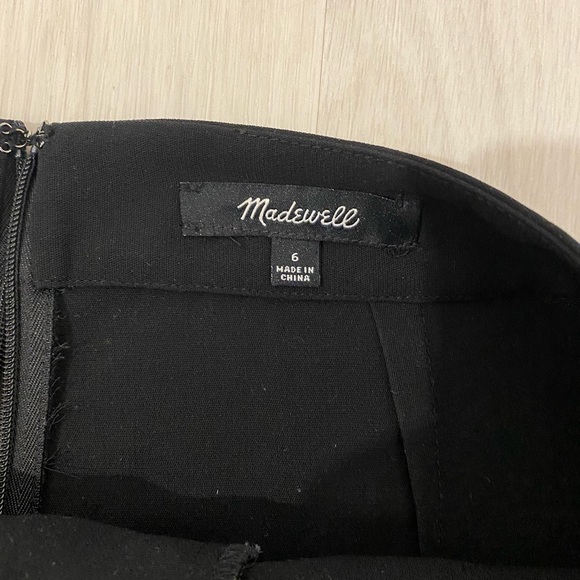 Madewell Lace up mini skirt size 6 - Picture 3 of 4